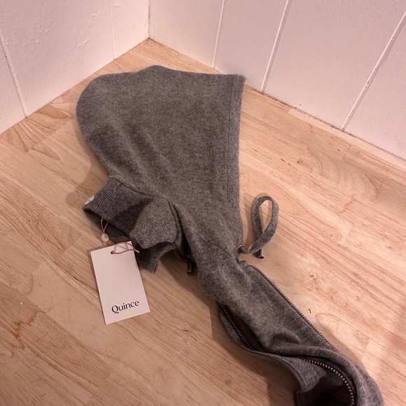 Quince Charcoal Knit Cardigan - Picture 3 of 5